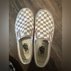 Checkered vans